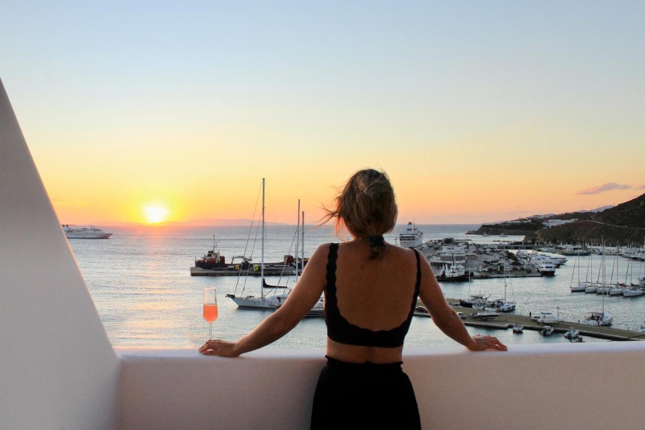 Appartamento Calistus Mykonos Mykonos Town Esterno foto