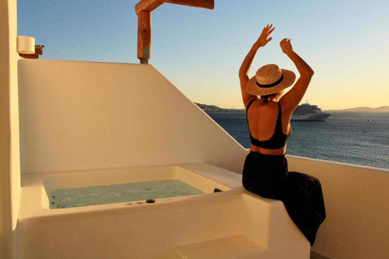 Appartamento Calistus Mykonos Mykonos Town Esterno foto