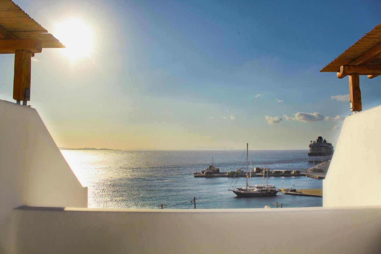 Appartamento Calistus Mykonos Mykonos Town Esterno foto